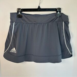 Adidas Charcoal Sport Skirt Skort Climacool Size Large